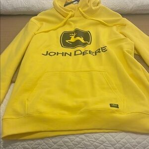 John Deere Yellow Sweatshirt Hoodie